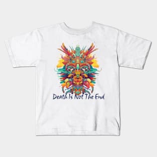 Mictecacihuatl Aztec Mythology Death Is Not The End Kids T-Shirt